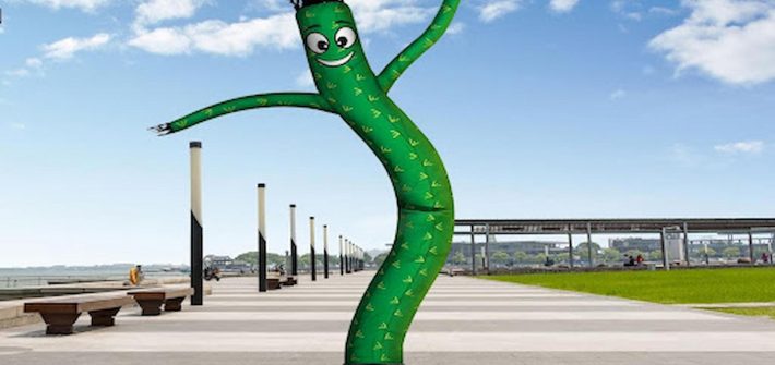 inflatable tube man
